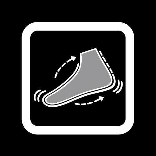 シューズにフィット